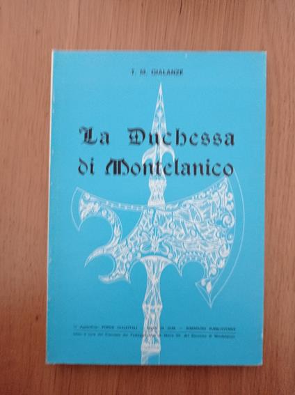 La Duchessa di Montelanico - copertina