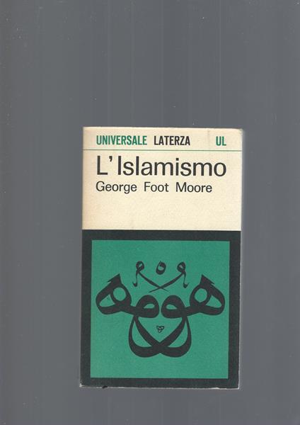 L' Islamismo - George F. Moore - copertina