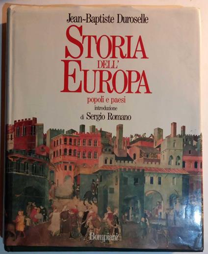 Storia d'Europa - J. Baptiste Duroselle - copertina