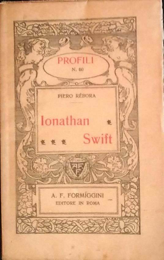 Ionathan Swift - Piero Rebora - copertina