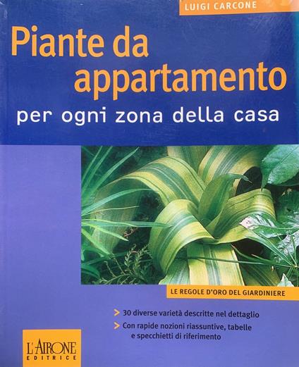 Piante da appartamento - Luigi Carcone - copertina
