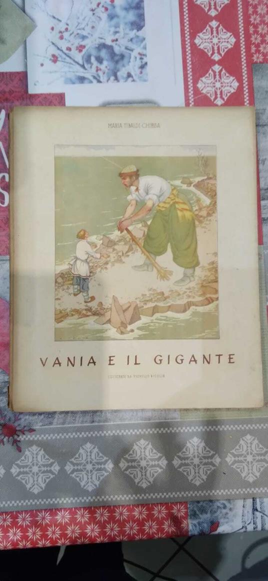 Vania e il gigante - Maria Tibaldi Chiesa - copertina