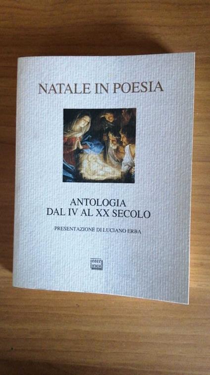 Natale in poesia. Antologia dal IV al XX secolo - copertina