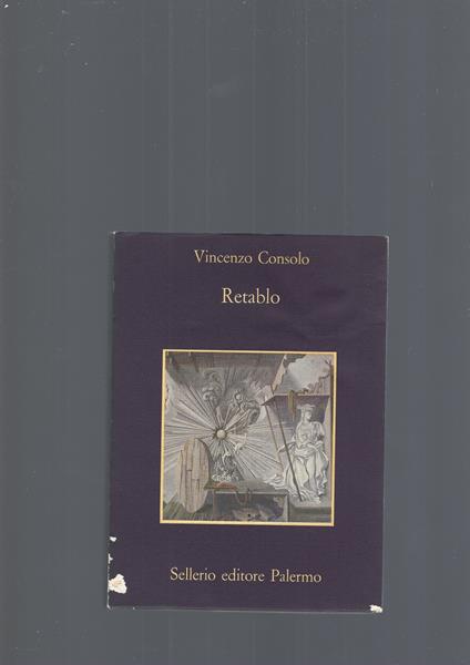 Retablo - Vincenzo Consolo - copertina