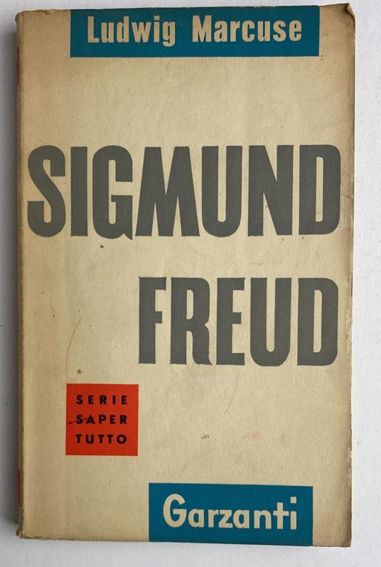 Sigmund Freud - Ludwig Marcuse - copertina