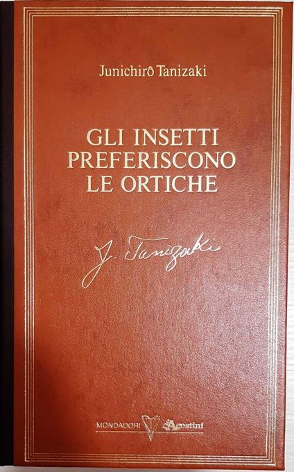 Gli insetti preferiscono le ortiche - Junichiro Tanizaki - copertina