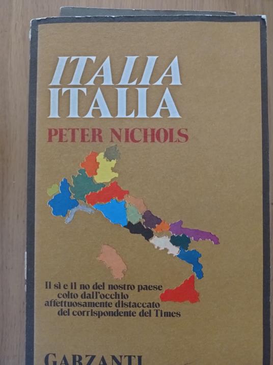 Italia Italia - Peter Nichols - copertina