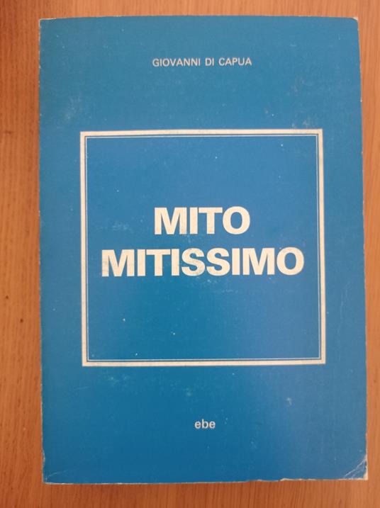 Mito mitissimo - Giovanni Di Capua - copertina