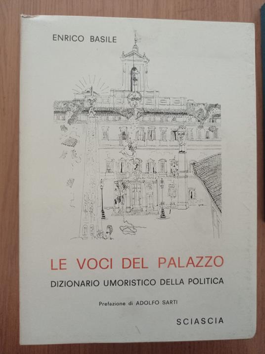 Le voci del palazzo - Enrico Basile - copertina