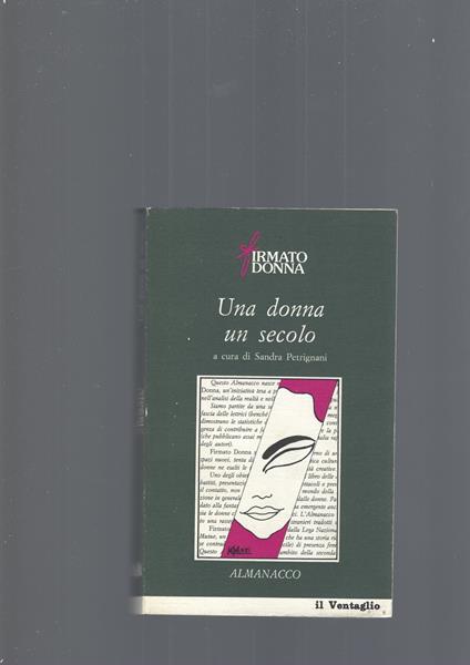 Una Donna, Un Secolo - copertina