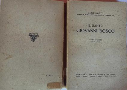 Il Santo Giovanni Bosco - Carlo Salotti - copertina