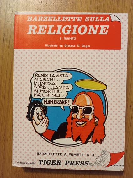 Barzellette sulla religione a fumetti - Stefano Di Segni - copertina