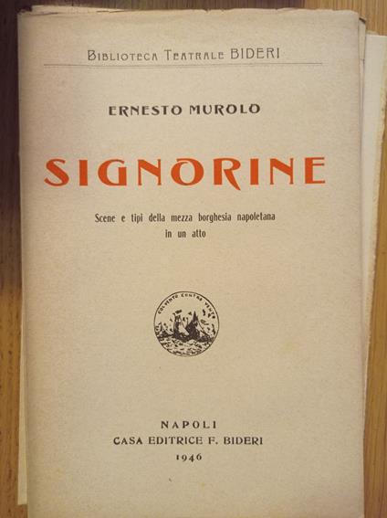 Signorine - Ernesto Murolo - copertina