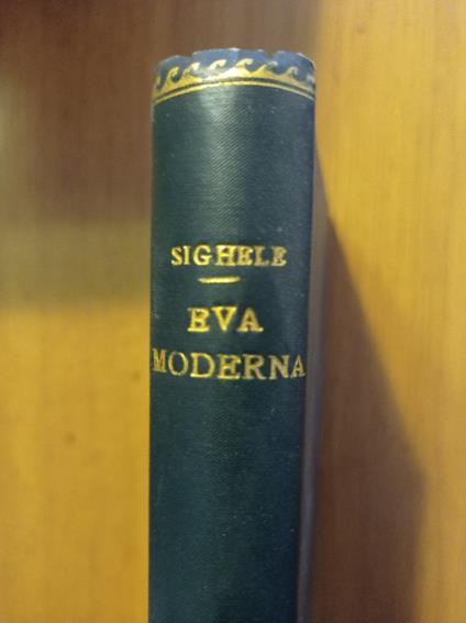 Eva moderna - Scipio Sighele - copertina