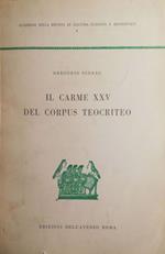 Il Carme XXV del Corpus Teocriteo