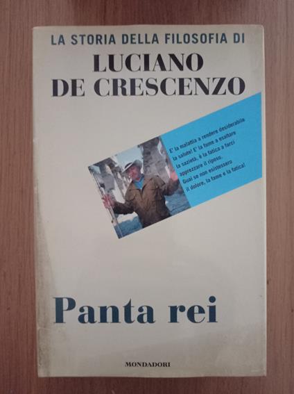 Panta rei - Luciano De Crescenzo - copertina