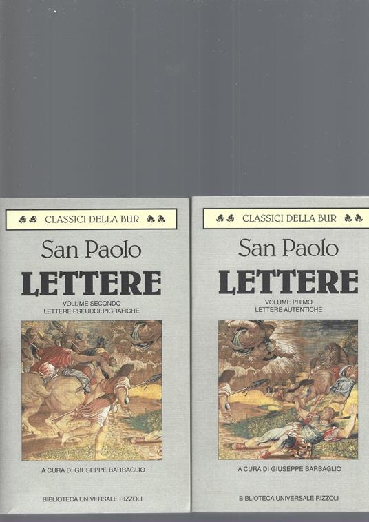 Lettere - Paolo (san) - copertina