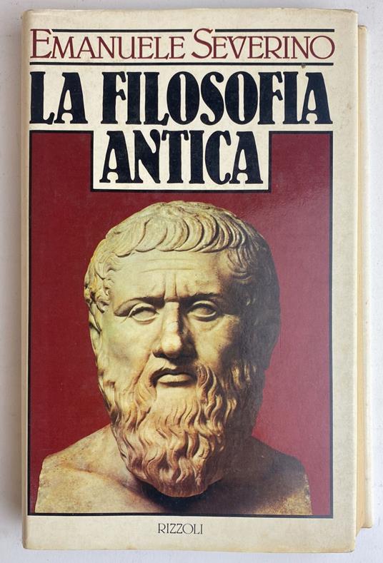 La filosofia antica - Emanuele Severino - copertina