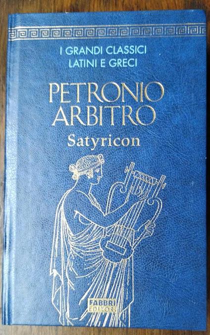 PETRONIO ARBITRO Satyricon - copertina