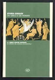 Storia dei Greci e dei Romani - 1. I Greci nostri antenati - Salvatore Settis - copertina