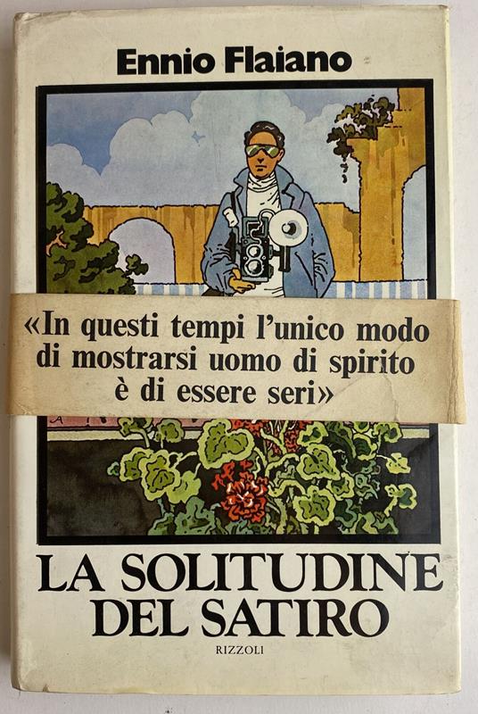 La solitudine del satiro - Ennio Flaiano - copertina