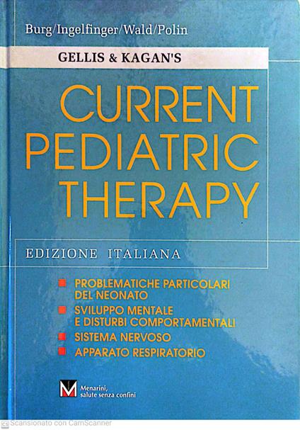 Current pediatric therapy - copertina