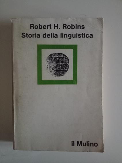 Storia della linguistica - Robert H. Robins - copertina
