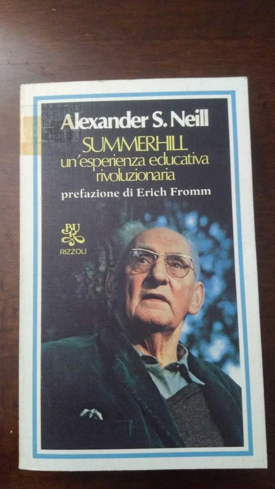 Summerhill - Un'esperienza educativa rivoluzionaria - Alexander S. Neill - copertina