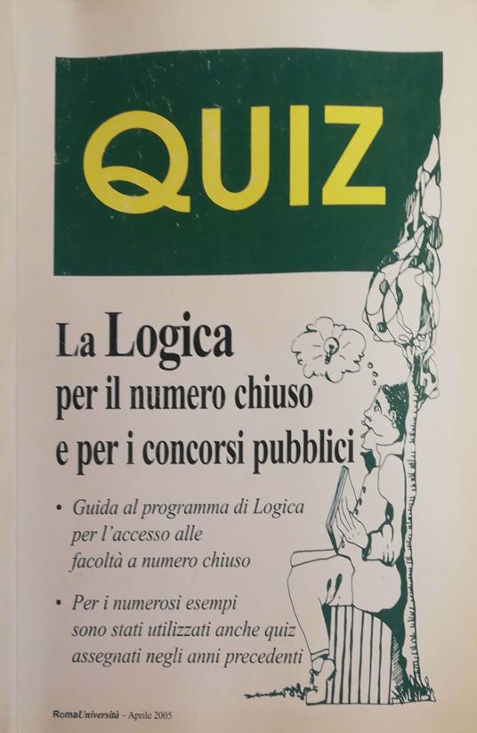 La logica per il numero chiuso e per i concorsi pubblici - Pier Paolo Caserta - copertina