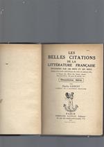 Les Belles Citations De La Litterature Francaise