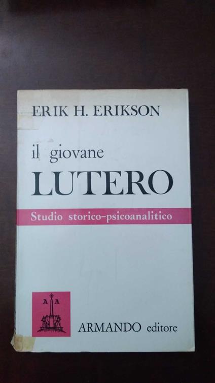 Il giovane Lutero - Erik H. Erikson - copertina