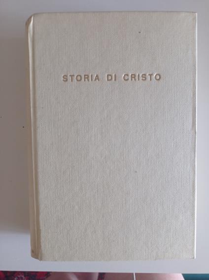 Storia di Cristo - Giovanni Papini - copertina