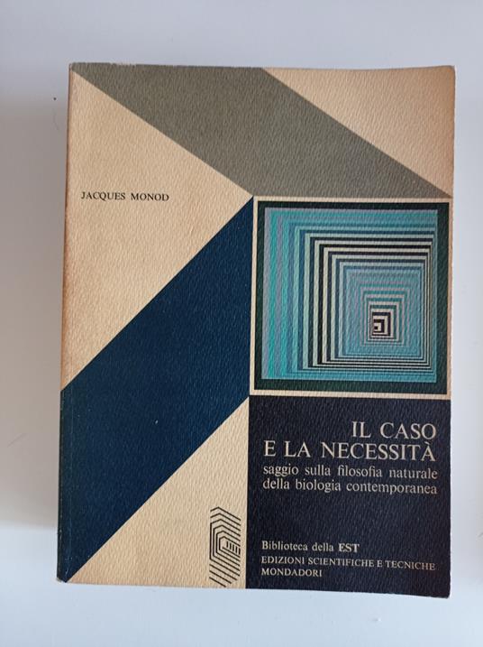 Il caso e la necessità - Jacques Monod - copertina