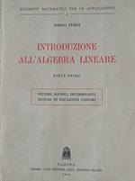 Introduzione all'algebra lineare