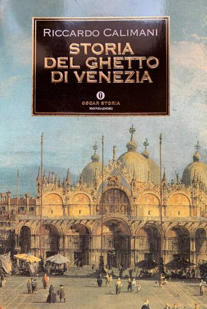 Storia del ghetto di Venezia - Riccardo Calimani - copertina