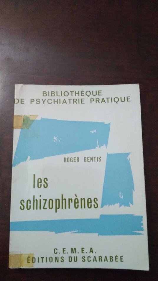 Les schizophrènes - Roger Gentis - copertina