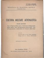 Cultura militare aeronautica - Volume secondo