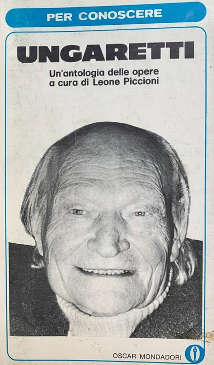 Per conoscere Ungaretti - Leone Piccioni - copertina