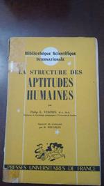 La structure des aptitudes humaines