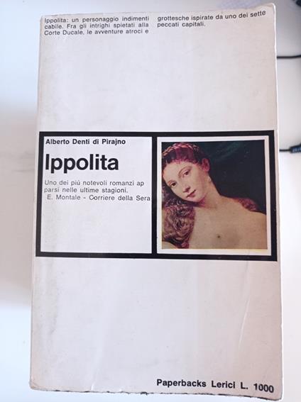 Ippolita - Alberto Denti Di Pirajno - copertina