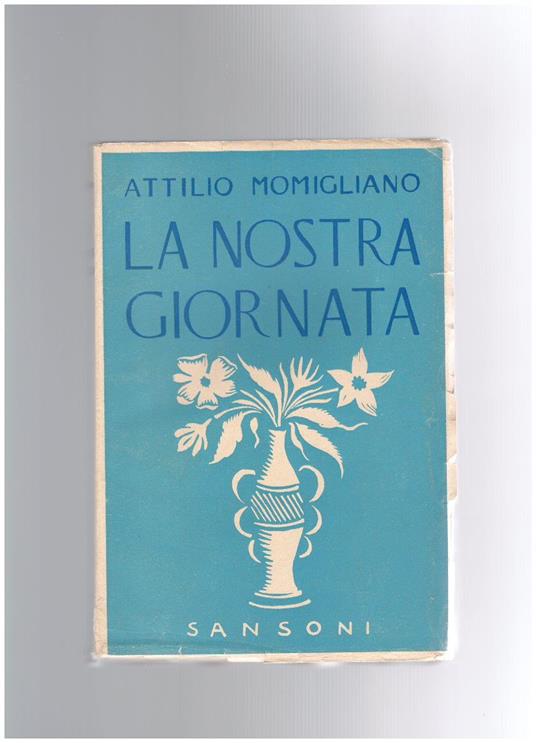 La nostra giornata - Attilio Momigliano - copertina