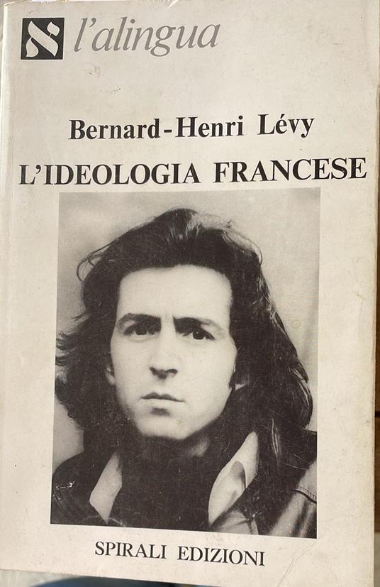 L' ideologia francese - Bernard-Henri Lévy - copertina