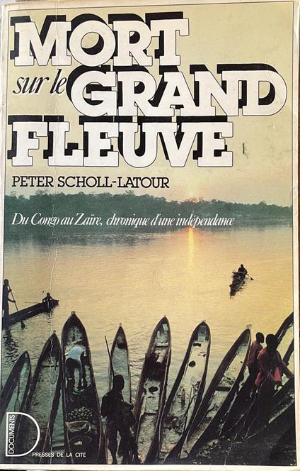 Mort sur le grand fleuve - copertina