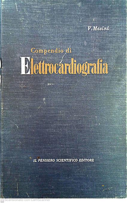 Compendio di elettrocardiografia - Vincenzo Masini - copertina