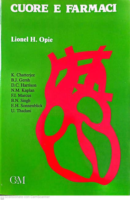 Cuore e farmaci - Lionel H. Opie - copertina