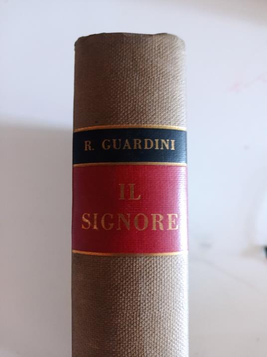 Il Signore - Romano Guardini - copertina