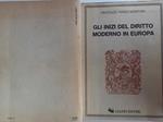 Gli inizi del diritto moderno in Europa