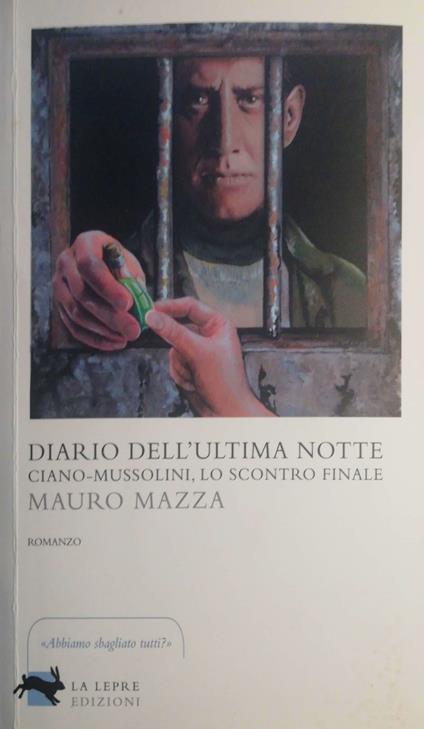 Diario dell'ultima notte - Mauro Mazza - copertina