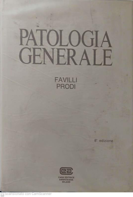 Patologia generale - copertina