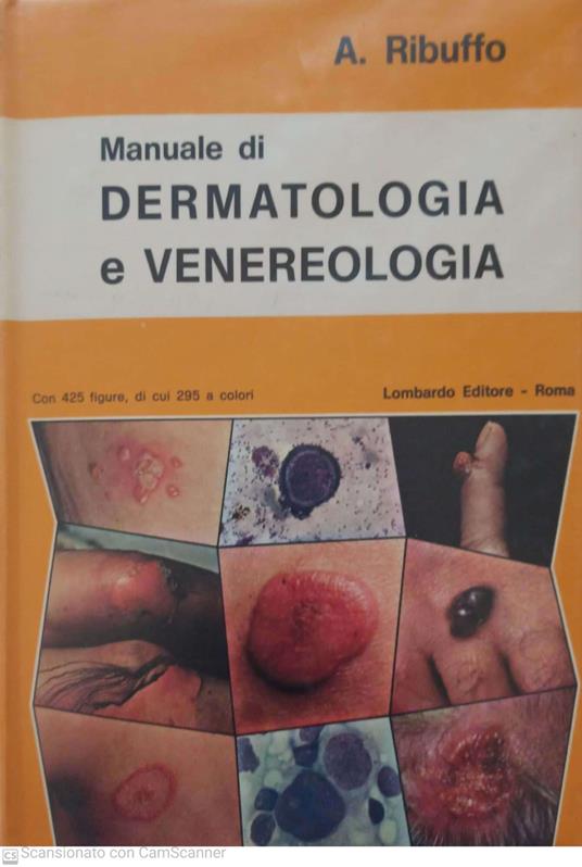 Manuale di dermatologia e venereologia - Antonio Ribuffo - copertina